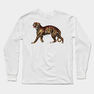 Vintage tiger Long Sleeve T-Shirt